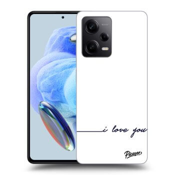Obal pre Xiaomi Redmi Note 12 5G - I love you