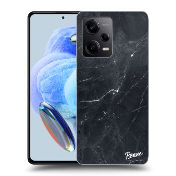 Obal pre Xiaomi Redmi Note 12 5G - Black marble