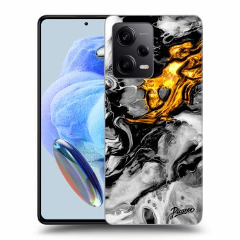 Obal pre Xiaomi Redmi Note 12 Pro 5G - Black Gold 2