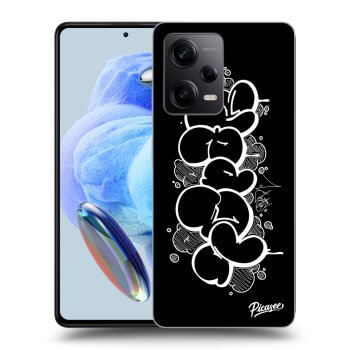 Picasee silikónový prehľadný obal pre Xiaomi Redmi Note 12 Pro 5G - Throw UP