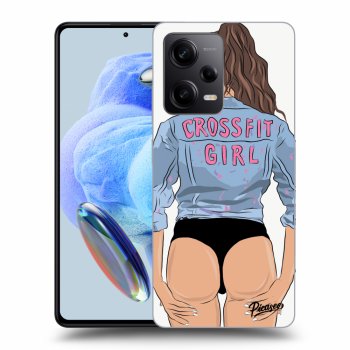Obal pre Xiaomi Redmi Note 12 Pro 5G - Crossfit girl - nickynellow