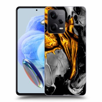 Obal pre Xiaomi Redmi Note 12 Pro+ 5G - Black Gold