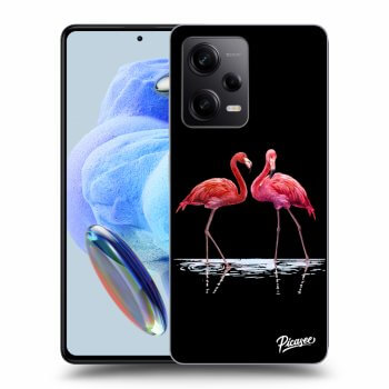 Obal pre Xiaomi Redmi Note 12 Pro+ 5G - Flamingos couple