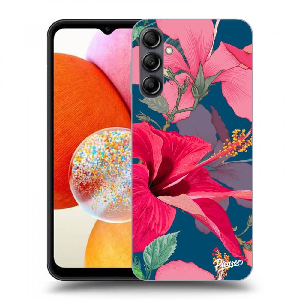 Picasee ULTIMATE CASE pro Samsung Galaxy A14 4G A145R - Hibiscus