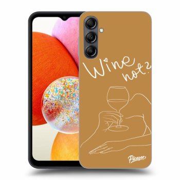 Picasee ULTIMATE CASE pro Samsung Galaxy A14 4G A145R - Wine not