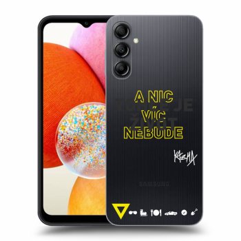 Obal pre Samsung Galaxy A14 4G A145R - Kazma - TOHLE JE ŽIVOT A NIC VÍC NEBUDE