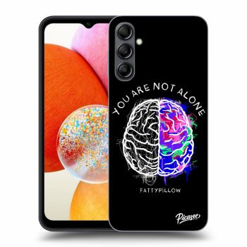 Obal pre Samsung Galaxy A14 4G A145R - Brain - White