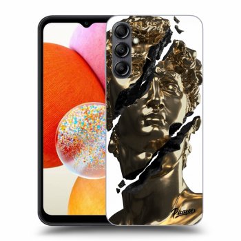 Picasee ULTIMATE CASE pro Samsung Galaxy A14 4G A145R - Golder