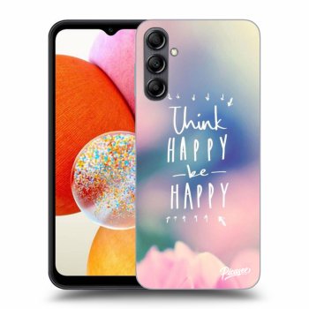Picasee ULTIMATE CASE pro Samsung Galaxy A14 4G A145R - Think happy be happy