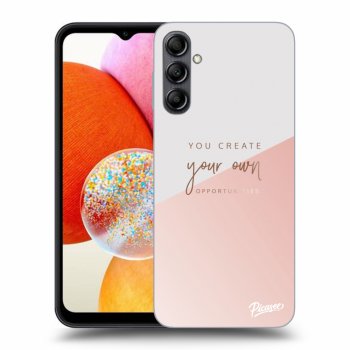 Picasee silikónový prehľadný obal pre Samsung Galaxy A14 4G A145R - You create your own opportunities