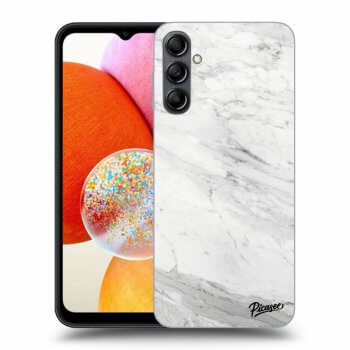 Obal pre Samsung Galaxy A14 4G A145R - White marble