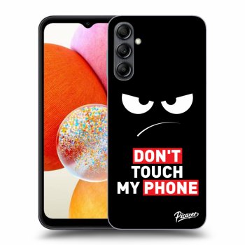 Obal pre Samsung Galaxy A14 5G A146P - Angry Eyes - Transparent