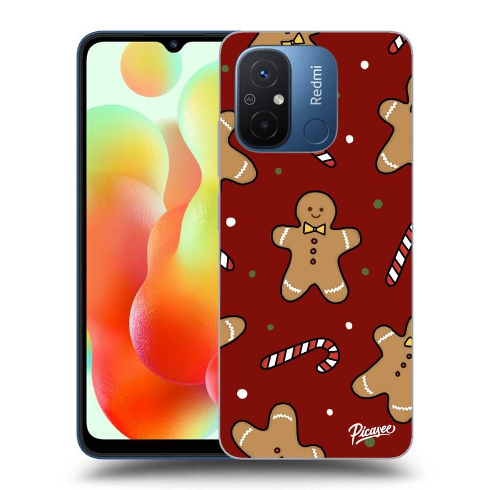 Picasee silikónový prehľadný obal pre Xiaomi Redmi 12C - Gingerbread 2