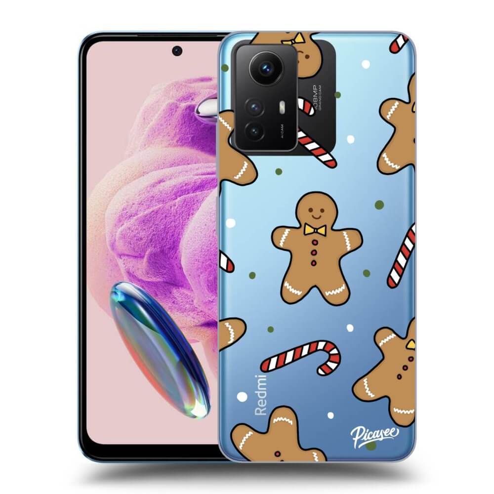 Picasee silikónový prehľadný obal pre Xiaomi Redmi Note 12S - Gingerbread