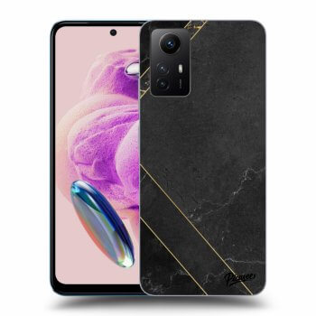 Obal pre Xiaomi Redmi Note 12S - Black tile