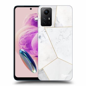 Obal pre Xiaomi Redmi Note 12S - White tile