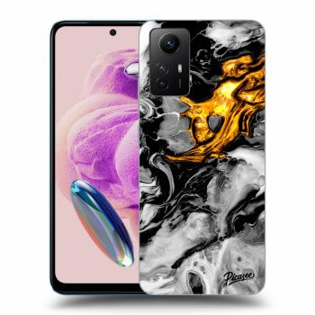 Obal pre Xiaomi Redmi Note 12S - Black Gold 2