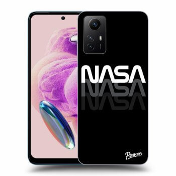 Picasee silikónový prehľadný obal pre Xiaomi Redmi Note 12S - NASA Triple