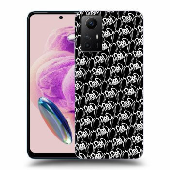 Obal pre Xiaomi Redmi Note 12S - Separ - White On Black 2