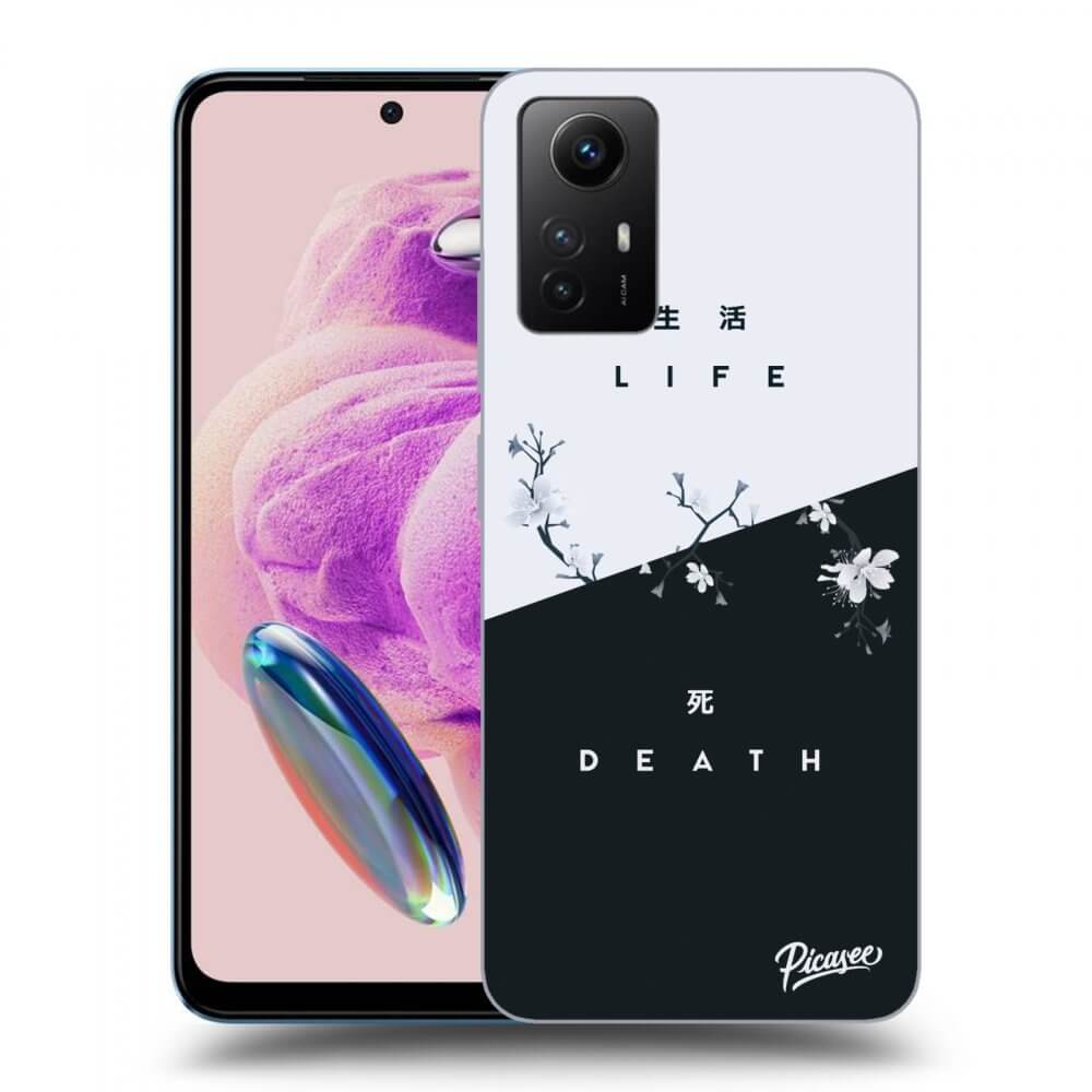 Picasee silikónový prehľadný obal pre Xiaomi Redmi Note 12S - Life - Death