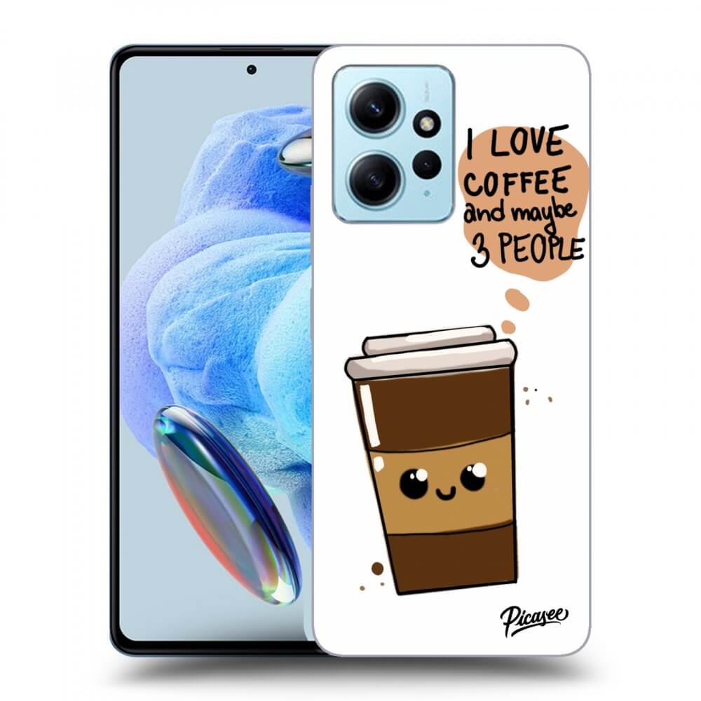 Picasee silikónový prehľadný obal pre Xiaomi Redmi Note 12 4G - Cute coffee