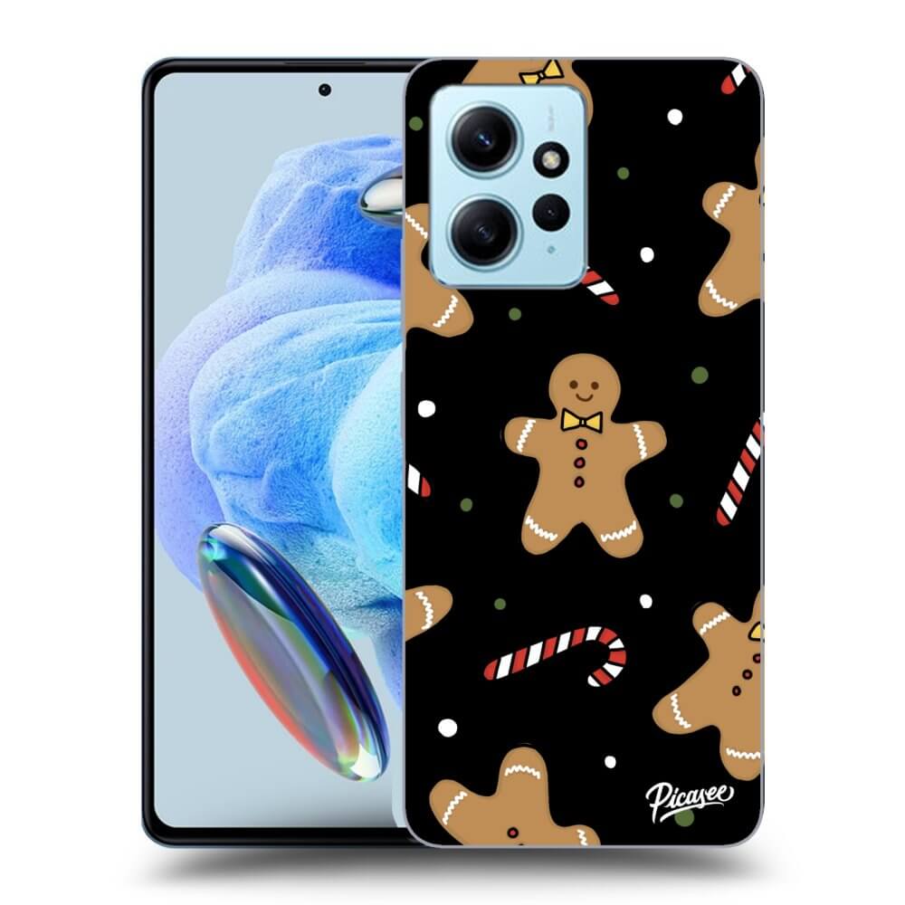 Picasee silikónový čierny obal pre Xiaomi Redmi Note 12 4G - Gingerbread