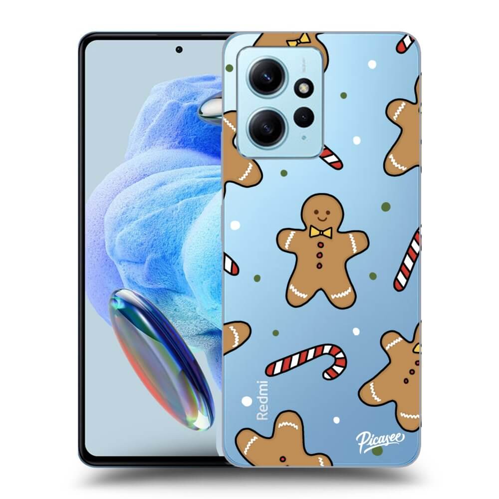 Picasee silikónový prehľadný obal pre Xiaomi Redmi Note 12 4G - Gingerbread