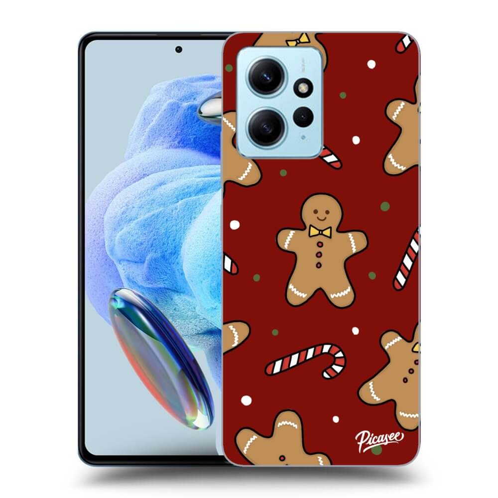 Picasee silikónový prehľadný obal pre Xiaomi Redmi Note 12 4G - Gingerbread 2