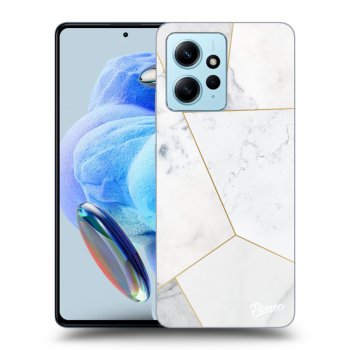 Obal pre Xiaomi Redmi Note 12 4G - White tile