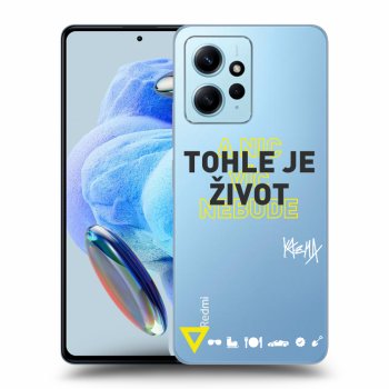 Obal pre Xiaomi Redmi Note 12 4G - Kazma - TOHLE JE ŽIVOT A NIC VÍC NEBUDE