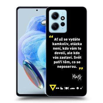 Obal pre Xiaomi Redmi Note 12 4G - Kazma - SVĚT PATŘÍ TĚM, CO SE NEPOSEROU