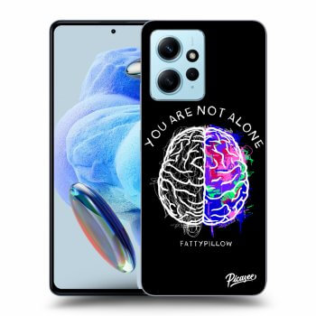 Obal pre Xiaomi Redmi Note 12 4G - Brain - White