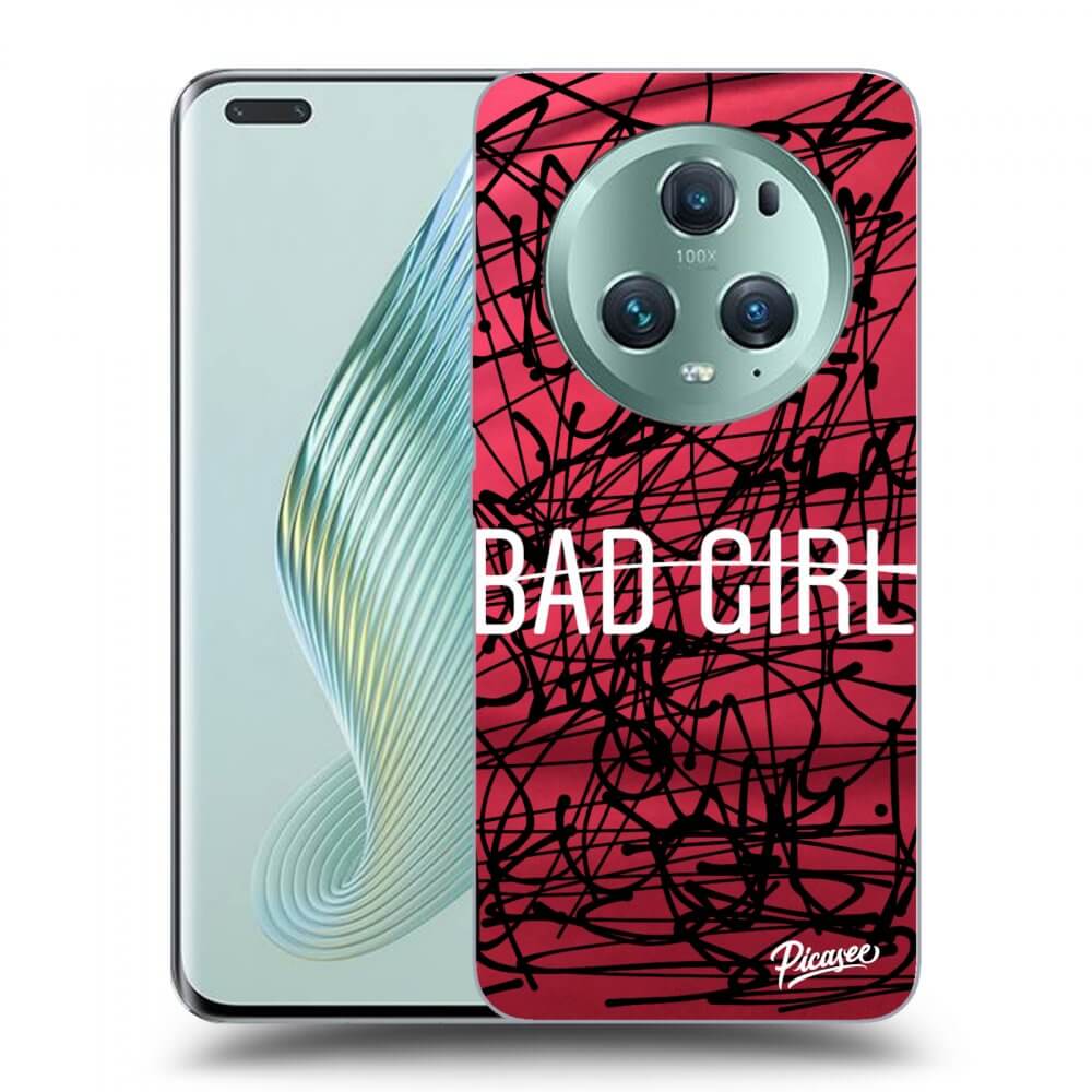 Picasee silikónový prehľadný obal pre Honor Magic5 Pro - Bad girl