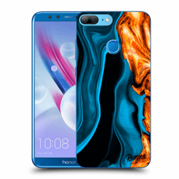 Obal pre Honor 9 Lite - Gold blue