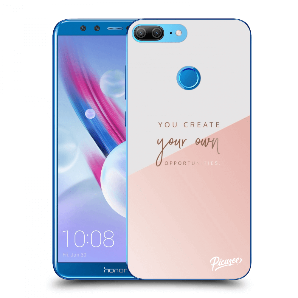 Picasee silikónový čierny obal pre Honor 9 Lite - You create your own opportunities