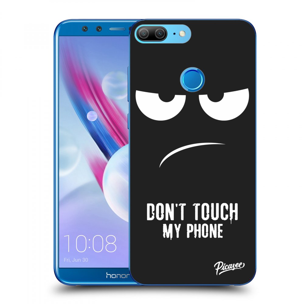 Picasee silikónový čierny obal pre Honor 9 Lite - Don't Touch My Phone