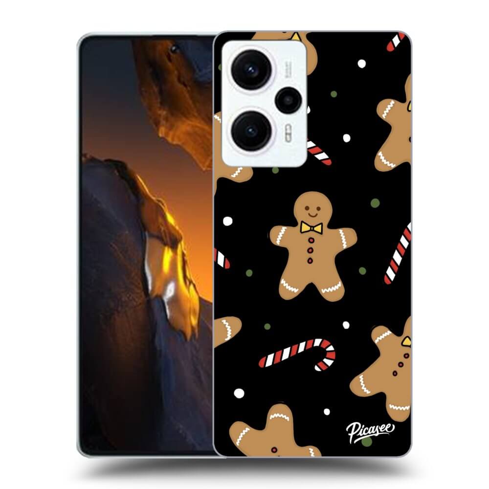 Picasee silikónový čierny obal pre Xiaomi Poco F5 - Gingerbread