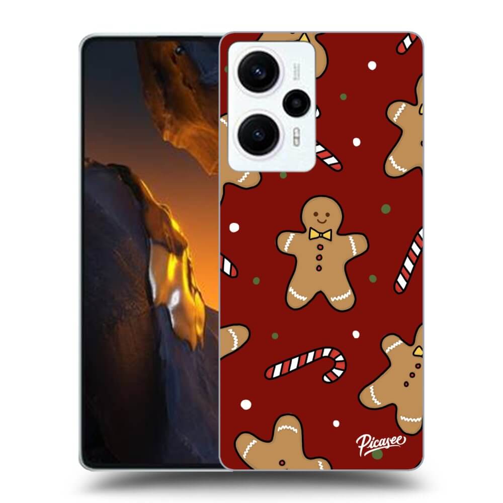 Picasee silikónový prehľadný obal pre Xiaomi Poco F5 - Gingerbread 2