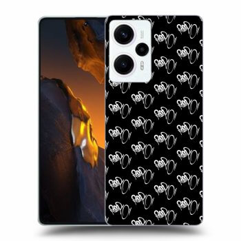 Obal pre Xiaomi Poco F5 - Separ - White On Black