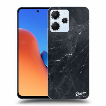 Obal pre Xiaomi Redmi 12 4G - Black marble