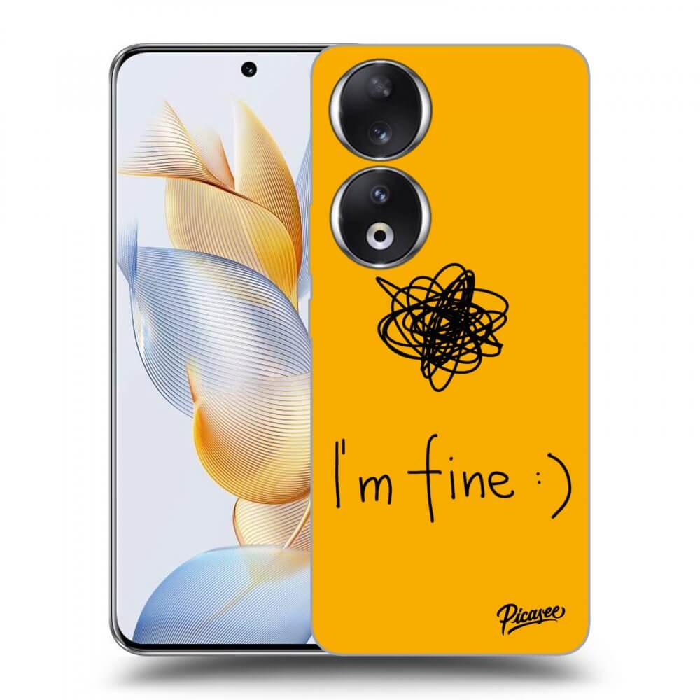 Picasee ULTIMATE CASE pro Honor 90 5G - I am fine