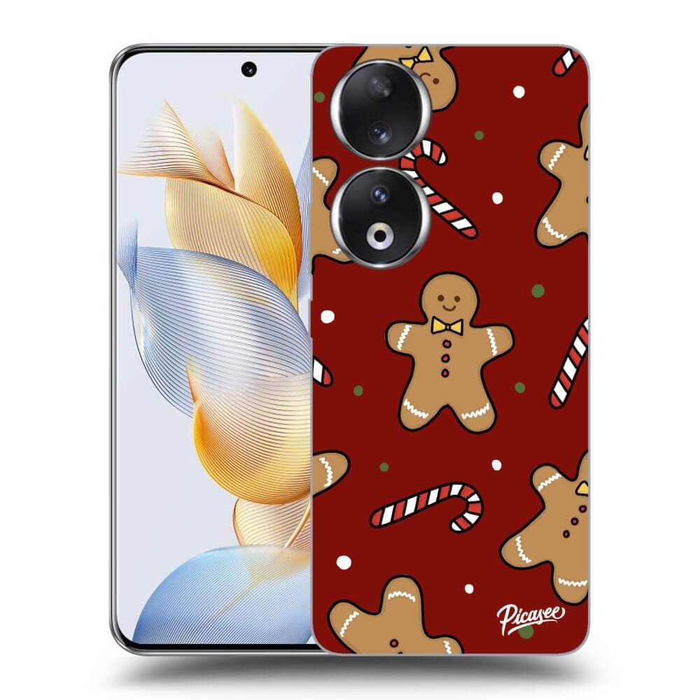 Picasee silikónový prehľadný obal pre Honor 90 5G - Gingerbread 2