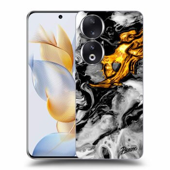 Obal pre Honor 90 5G - Black Gold 2