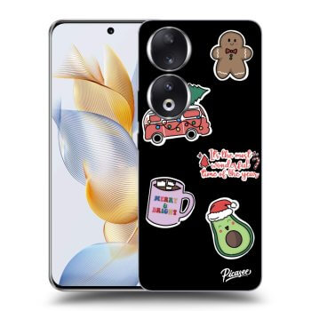 Obal pre Honor 90 5G - Christmas Stickers