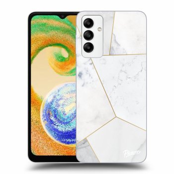 Obal pre Samsung Galaxy A04s A047F - White tile