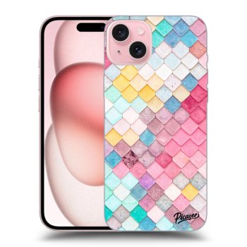 Obal pre Apple iPhone 15 - Farebná strecha