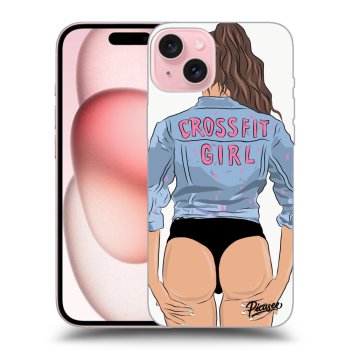Obal pre Apple iPhone 15 - Crossfit girl - nickynellow