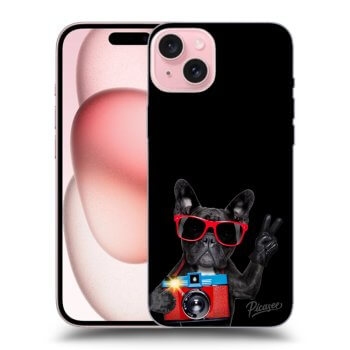 Obal pre Apple iPhone 15 - French Bulldog