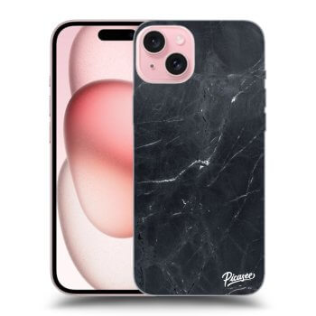 Obal pre Apple iPhone 15 - Black marble