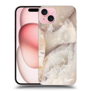 Obal pre Apple iPhone 15 - Cream marble